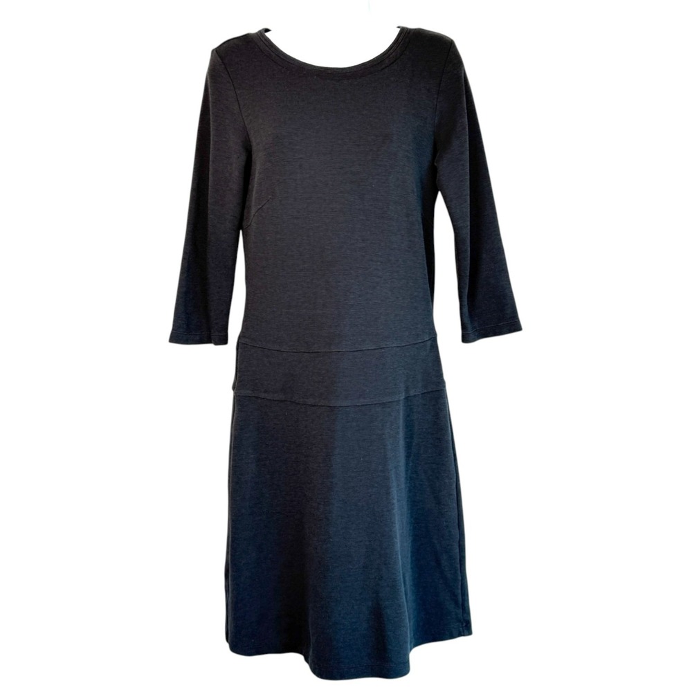 Toad and Co Nixi Drop Waist Dress Sz M Athleisure‎ Minimalist Outdoors